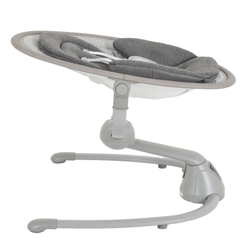 Електрическа люлка Cloud Premium, светлосив